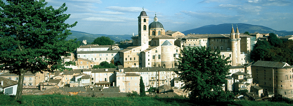 Palazzo Ducale and Duomo, Urbino